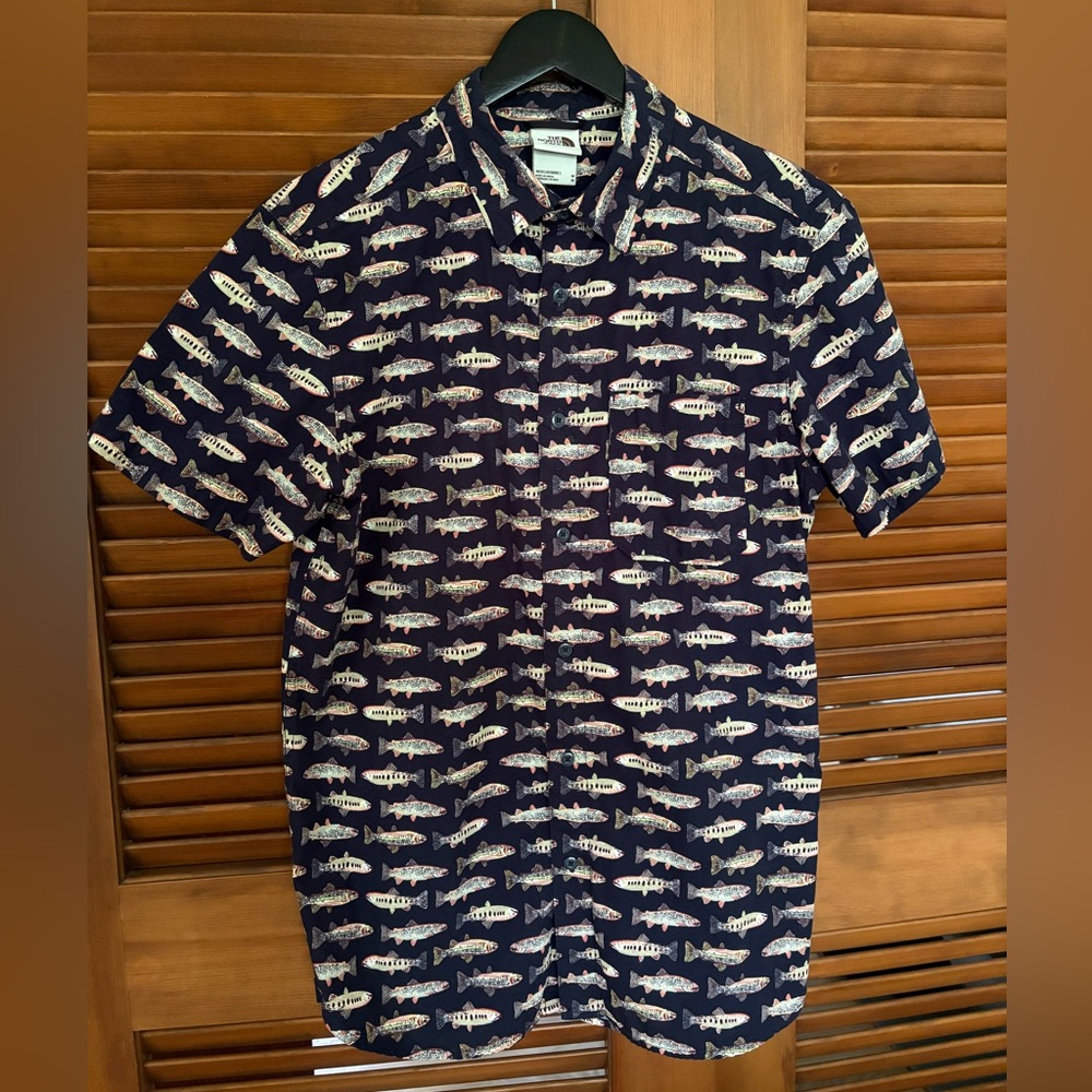 Trout Short Sleeve Button Down